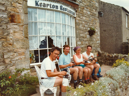 Cream tea in Thwaite